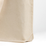 Katoenen tas met lange handvatten, ideaal voor boodschappen 140 g/m²