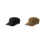 Katoenen pet in militaire stijl met klittenbandsluiting 215 g/m²