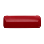 Metalen etui met 1 vulpotlood en 1 zwarte inkt balpen kleur rood tweede weergave