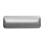Metalen etui met 1 vulpotlood en 1 zwarte inkt balpen kleur zilver tweede weergave