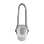 Fietslicht met 2 LED-lampen en siliconen bevestigingsband kleur wit eerste weergave