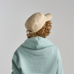 Militaire pet van katoen met klep en klittenbandsluiting 280 g/m²