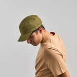 Militaire pet van katoen met klep en klittenbandsluiting 280 g/m²