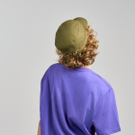 Militaire pet van katoen met klep en klittenbandsluiting 280 g/m²