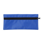 Klassieke rechthoekige etui van polyester met zwarte rits eerste weergave