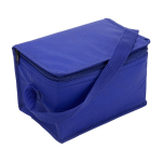 Koeltas in diverse kleuren, geschikt voor 6 blikjes, met handvat kleur ultramarijn blauw vierde weergave