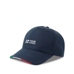 Baseballpet van gerecycled polyester met Italiaanse klep 220 g/m²