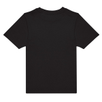 Kinder T-shirt van 100% katoen met korte mouwen 190 g/m² B&C kleur zwart