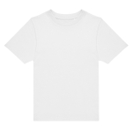 Sterk kinder T-shirt met zachte touch van katoen 190 g/m² B&C kleur wit