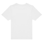 Sterk kinder T-shirt met zachte touch van katoen 190 g/m² B&C kleur wit
