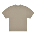 Oversized T-shirt van duurzaam katoen stof 220 g/m² B&C kleur zand