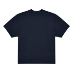 Oversized T-shirt van duurzaam katoen stof 220 g/m² B&C kleur marineblauw