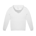 Duurzame unisex hoodie met relaxte snit 280 g/m² B&C kleur wit