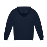 Duurzame unisex hoodie met relaxte snit 280 g/m² B&C kleur marineblauw
