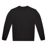 Casual unisex sweater van ecologische materialen 280 g/m² B&C kleur zwart
