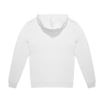 Unisex sweater van katoen met relaxte schouders 280 g/m² B&C kleur wit