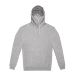 Unisex sweater van katoen met relaxte schouders 280 g/m² B&C kleur gemarmerd grijs