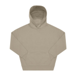 Oversized unisex eco hoodie met capuchon 350 g/m² B&C kleur zand