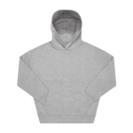 Oversized unisex eco hoodie met capuchon 350 g/m² B&C kleur gemarmerd grijs