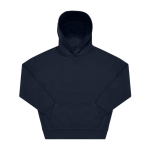 Oversized unisex eco hoodie met capuchon 350 g/m² B&C kleur marineblauw