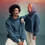 Oversized unisex eco hoodie met capuchon 350 g/m² B&C