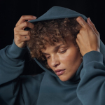 Oversized unisex eco hoodie met capuchon 350 g/m² B&C