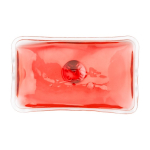 Herbruikbare rechthoekige handwarmer met directe warmte kleur rood eerste weergave