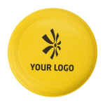 Frisbee met eigen logo bedrukken voor evenementen Santa Monica kleur geel tweede weergave