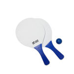 Set van rackets met bal Strand Beach Tennisset kleur blauw met jouw bedrukking
