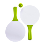 Set van rackets met bal Strand Beach Tennisset kleur lichtgroen eerste weergave