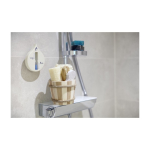 Zandloper van plastic, 5 minuten, ideaal voor onder de douche eerste weergave