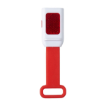 LED-fietslicht met siliconen band voor bevestiging kleur rood eerste weergave