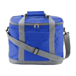 Nylon koeltas met afneembare schouderband en voorvak kleur ultramarijn blauw eerste weergave