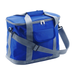 Nylon koeltas met afneembare schouderband en voorvak kleur ultramarijn blauw derde weergave