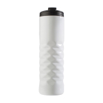 RVS thermosbeker met textuur aan de onderkant, 460 ml kleur wit tweede weergave