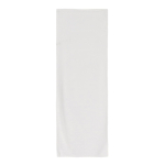 Sporthanddoek van RPET speciaal voor sublimatie 30x80 cm kleur wit tweede weergave