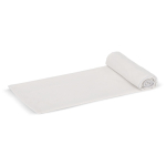 RPET-handdoek met sneldrogende technologie 200 g/m² 30 x 80 cm kleur wit/grijs tweede weergave