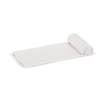 RPET-handdoek met sneldrogende technologie 200 g/m² 50x100 cm kleur wit/grijs tweede weergave
