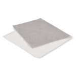RPET-handdoek met sneldrogende technologie 200 g/m² 50x100 cm kleur wit/grijs vijfde weergave