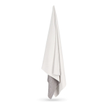 RPET-handdoek met sneldrogende technologie 200 g/m² 70 x 140 cm kleur wit/grijs zesde weergave