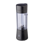 Draagbare elektrische blender met USB-C-aansluiting en 6 messen kleur zwart eerste weergave