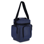 Koeltas met meerdere en ruime vakken kleur donkerblauw