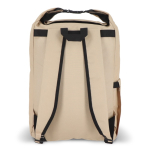 Opvouwbare RPET rugzak met gespsluiting aan de bovenkant 20L kleur beige vijfde weergave