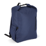 Opvouwbare RPET rugzak met gespsluiting aan de bovenkant 20L kleur donkerblauw