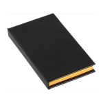 Hardcover set met kleefnotities in meerdere maten en kleuren kleur zwart vijfde weergave
