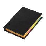 Hardcover set met kleefnotities in meerdere maten en kleuren derde weergave