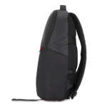 Laptoprugzak van jacquard en PU met trolleyband 15.6 inch kleur zwart vijfde weergave