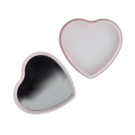 Lippenbalsem in metalen hartvormige houder kleur rood vierde weergave