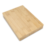 Set in personaliseerbare bamboe doos met kaas- en wijnaccessoires kleur naturel vijfde weergave