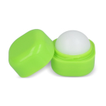 Bolletje lippenbalsem in vierkant doosje  SPF 15 LipCube kleur limoen groen tweede weergave